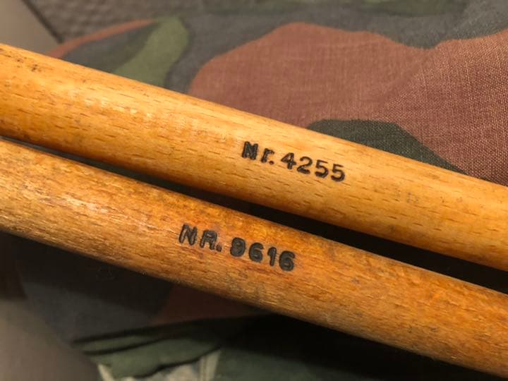 【軍幕屋】超希少★ノルウェー軍幕カモ★４枚組★ポールペグフルセット