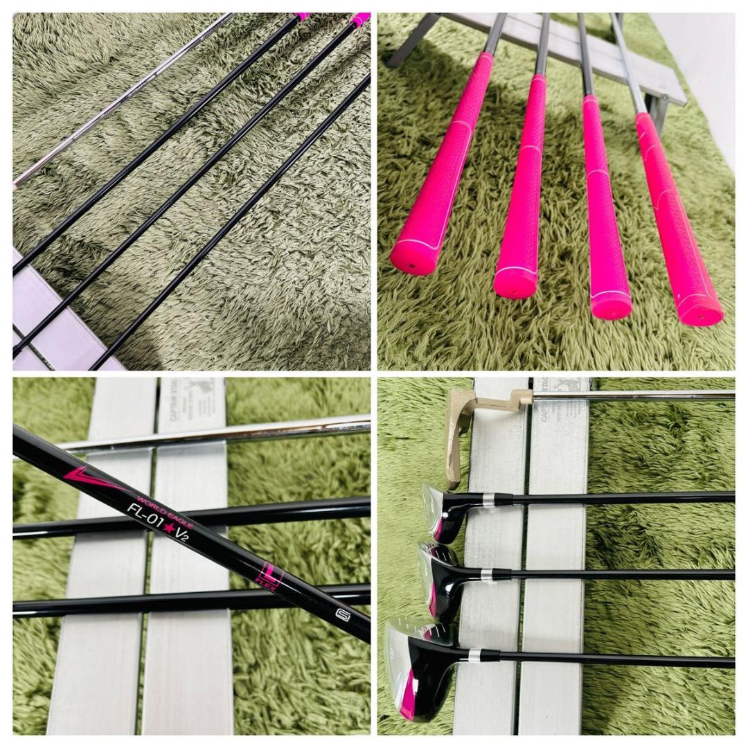 ワールドイーグル FL-01☆V2 10本セット レディースゴルフ 初心者 入門