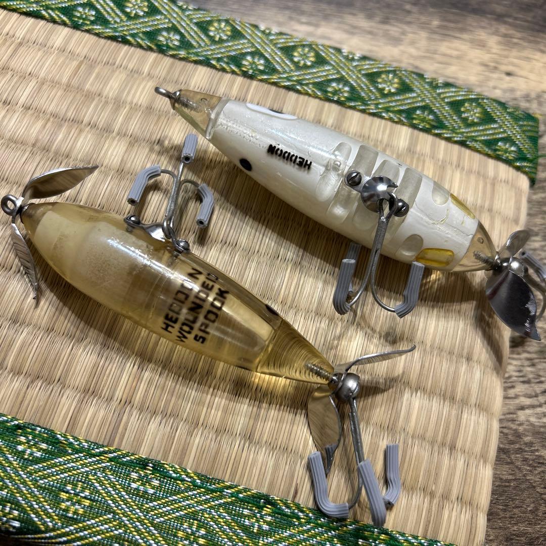 オールド　ヘドン　ウンデッドスプーク　ウンデッドザラ　クリアセット