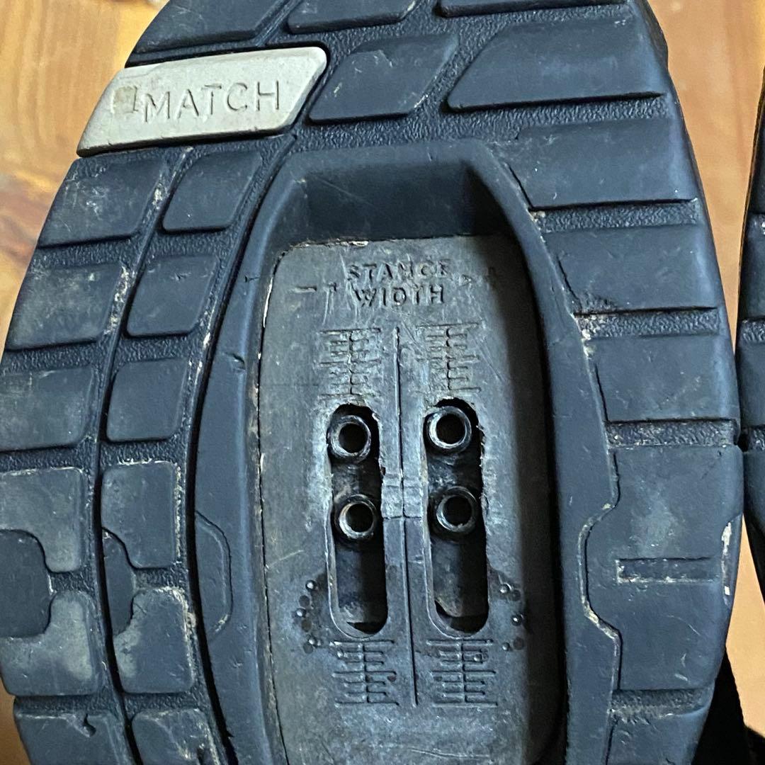 値下げ 良好USED CRANK BROTHERSビンディングシューズ BLK