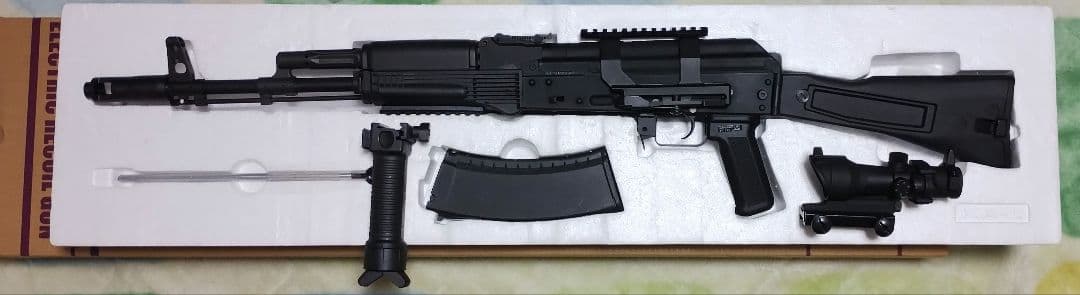 KSC 電動ガン AK74M ERG 対象年齢18才以上 AK74ERG