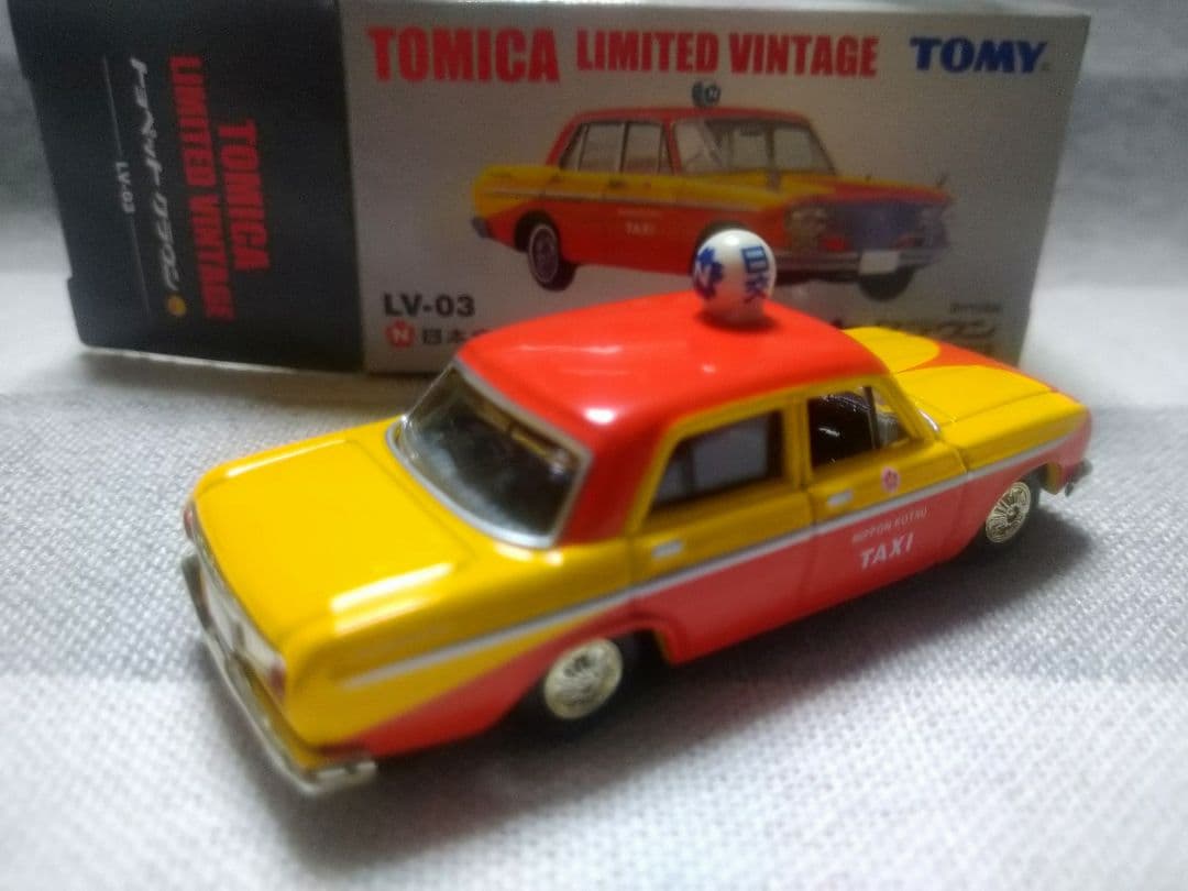トミカリミテッドヴィンテージ トヨペットクラウン タクシー 日本交通 初期エラー