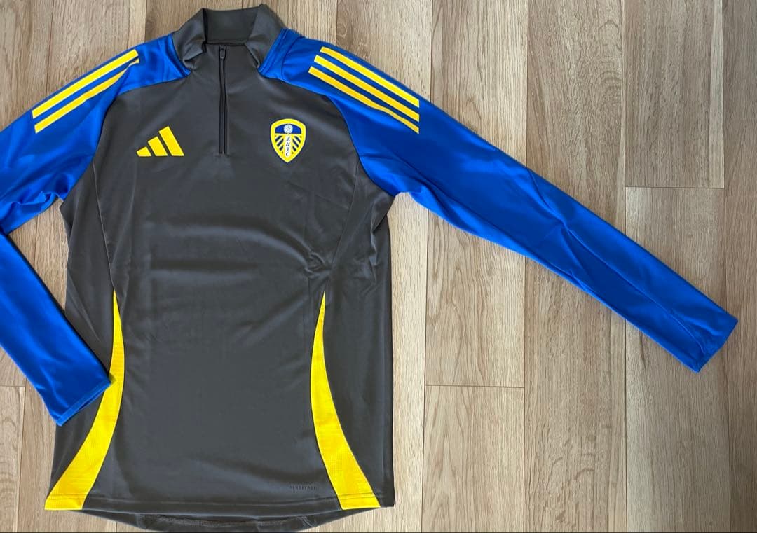 adidas リーズ　トレーニングトップ　ドリルトップ　M 田中碧　サッカー