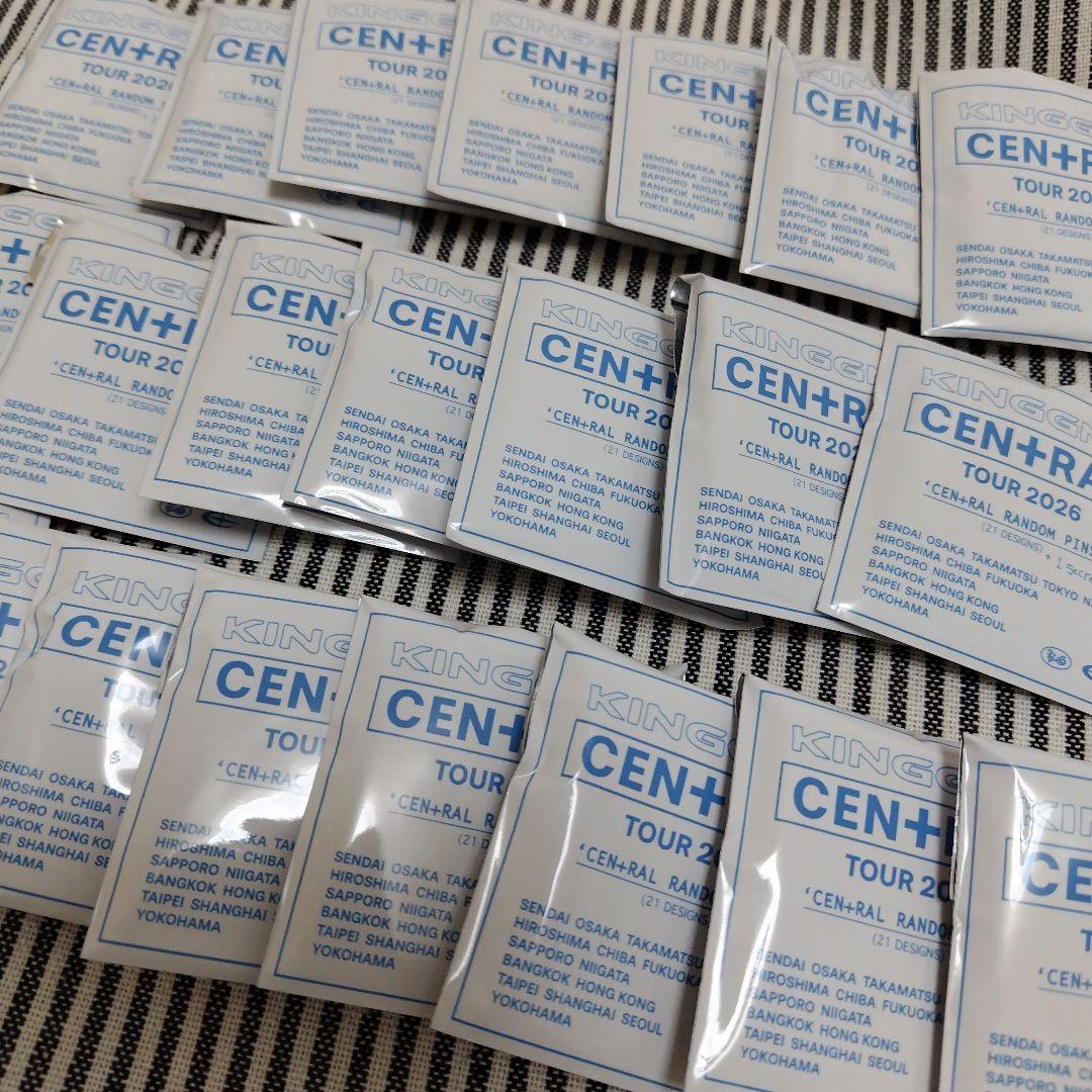 kingGnu ピンバッジ RANDOM PINS ピンズ CEN+RAL 全種