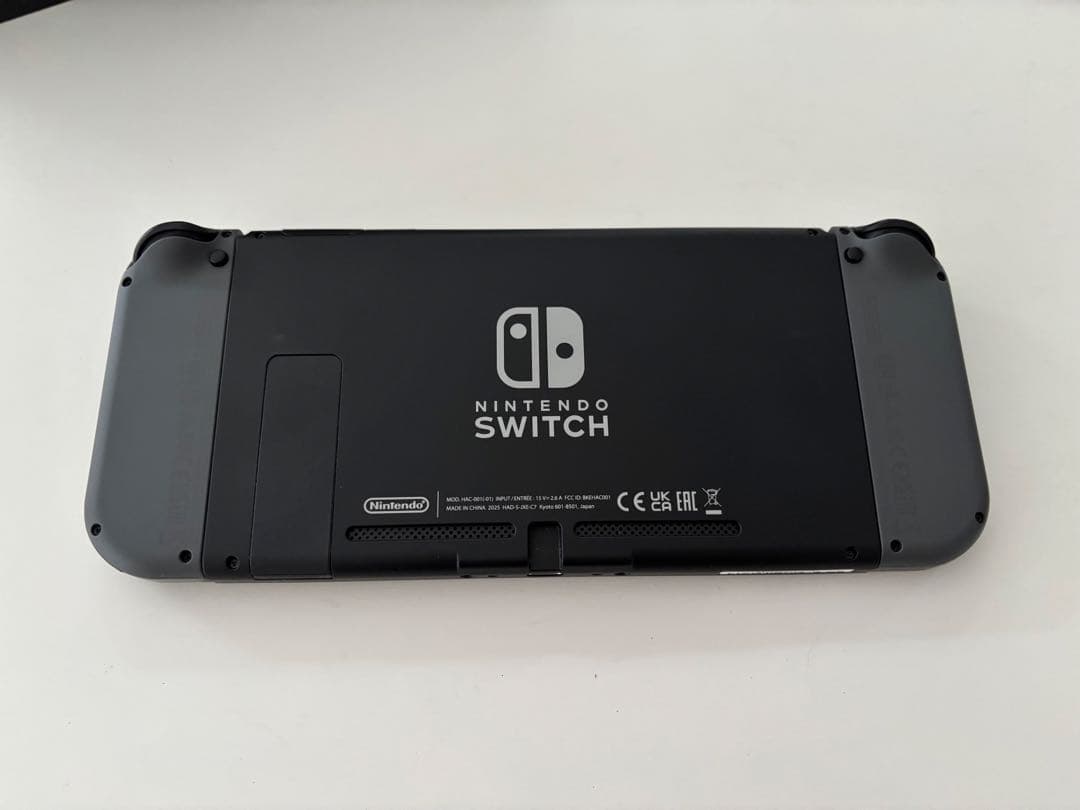 Nintendo Switch 本体 グレー 付属品 箱あり ソフト3本付き