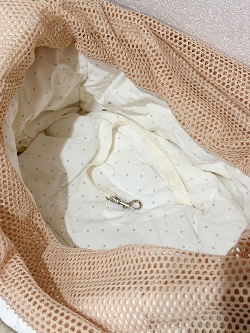 hubsch グルムスリングバッグ　犬用キャリーバッグ ホワイト