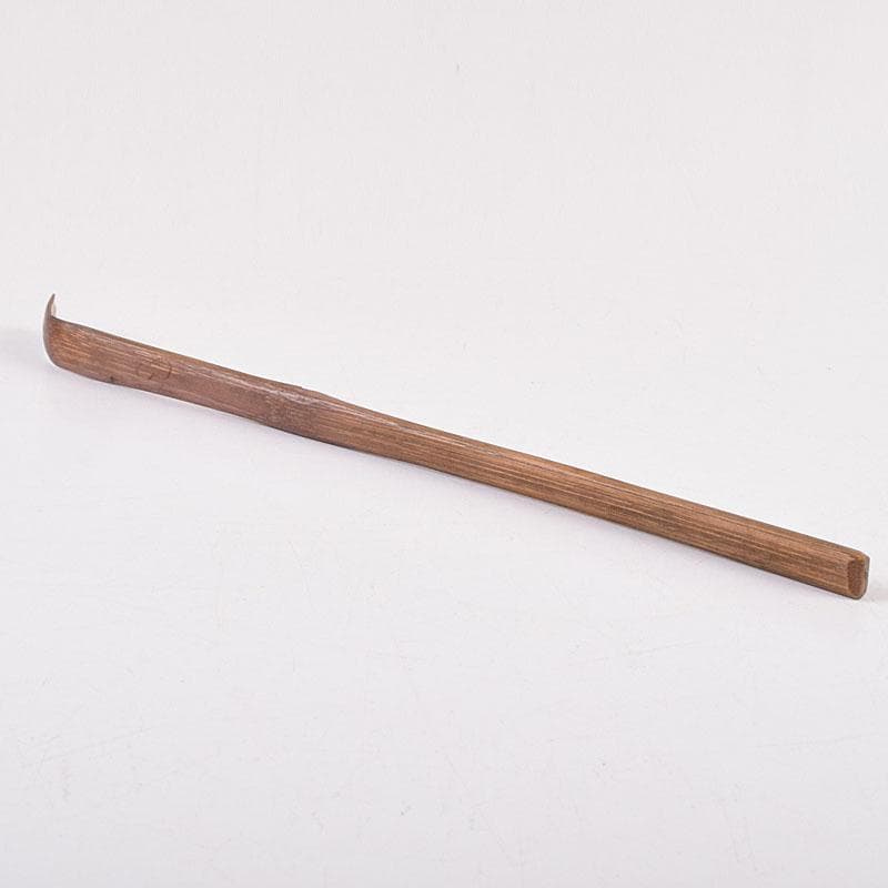 茶道具　不蔵庵龍渓作　茶杓　銘「若緑」　圓能斎書付　共筒共箱　C　R8962