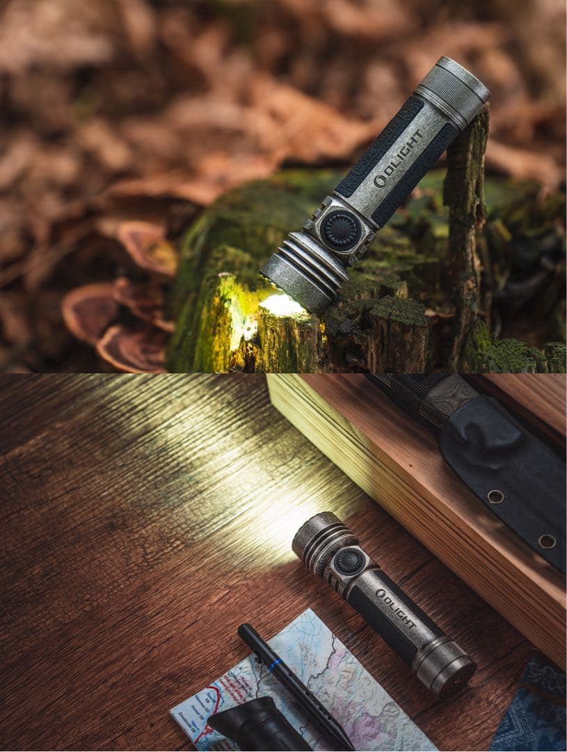 在庫少！オーライト　olight Seeker4 Pro シルバーメッキブロンズ