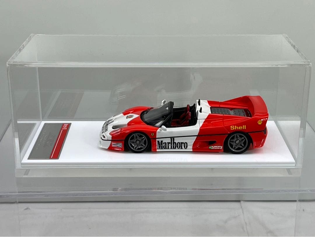 ミニカー SCMMOdeL1/43FerrariF50BarchettaGTMarboro