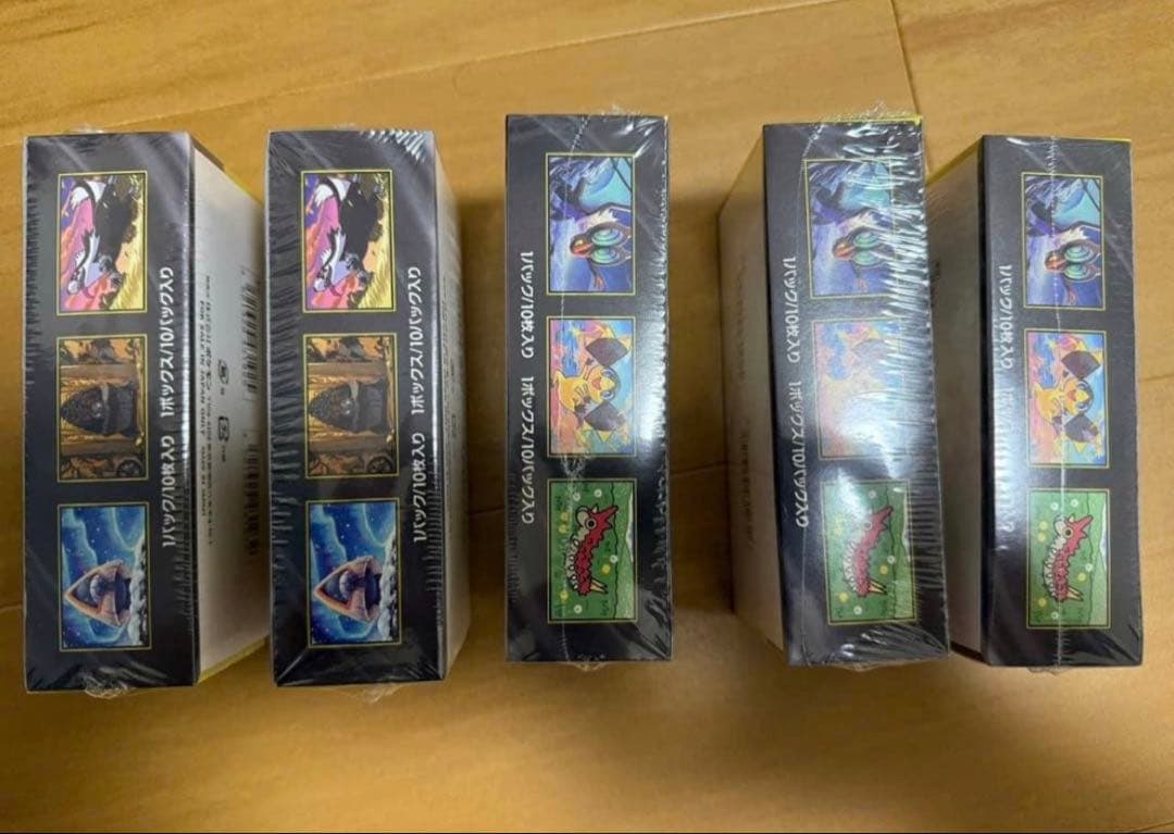 ポケモンカードゲーム MEGAドリームEX 5box シュリ付き