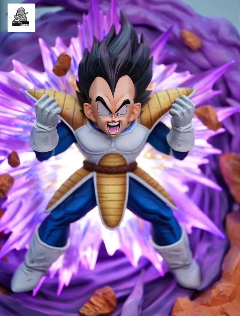 ドラゴンボール ベジータ ガレキ ガレージキット スタチュー X④⑨