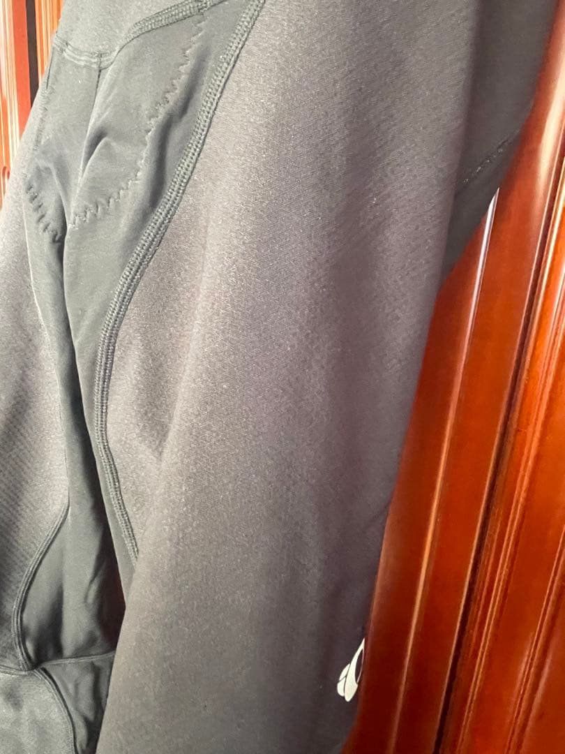 ★パールイズミ ウィンドブレーククイックビブタイツ裏起毛【5℃～対応】 Lサイズ