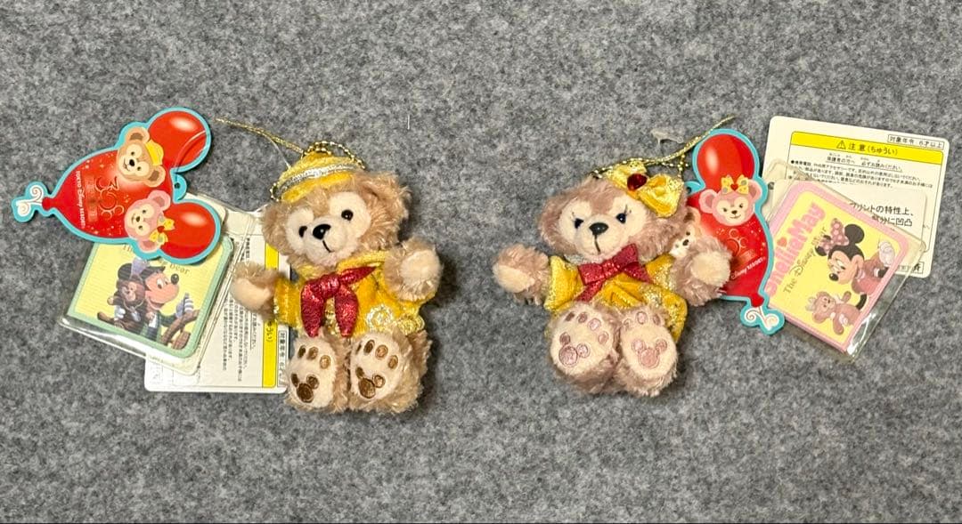 ディズニー ダッフィー シェリーメイ ぬいぐるみバッジ 20個セット　値下げ不可