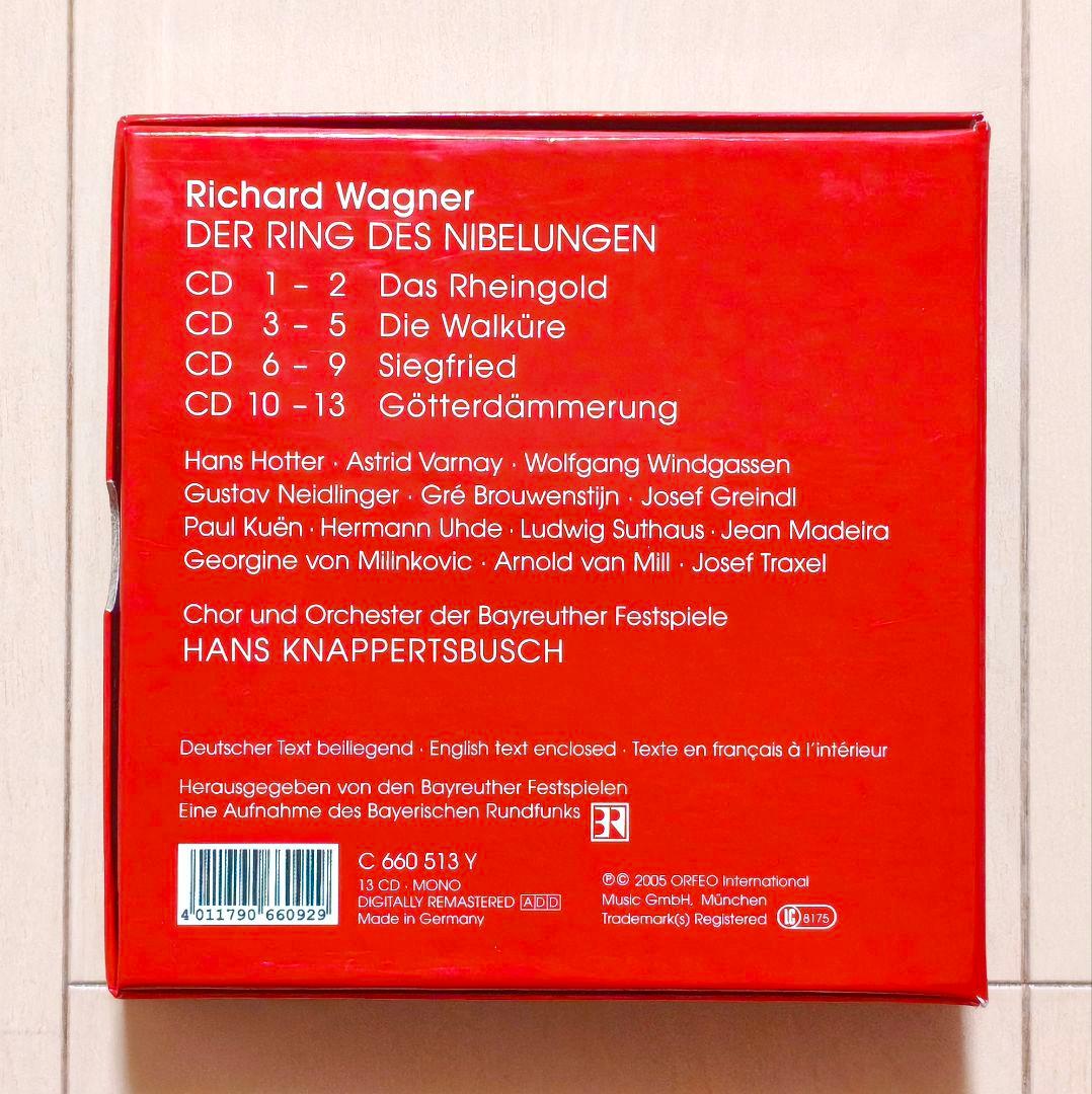 クナッパーツブッシュ指揮 ワーグナー ニーベルングの指環