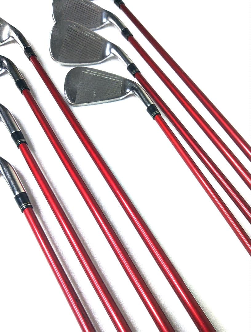 レフティ　テーラーメイド　バーナー　メンズ　アイアンセット　純正カーボン（S）