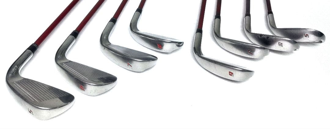 レフティ　テーラーメイド　バーナー　メンズ　アイアンセット　純正カーボン（S）