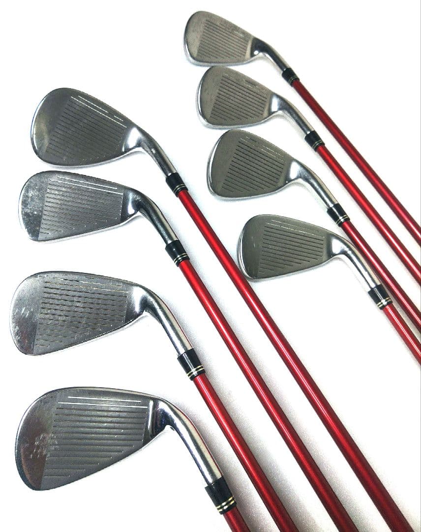 レフティ　テーラーメイド　バーナー　メンズ　アイアンセット　純正カーボン（S）