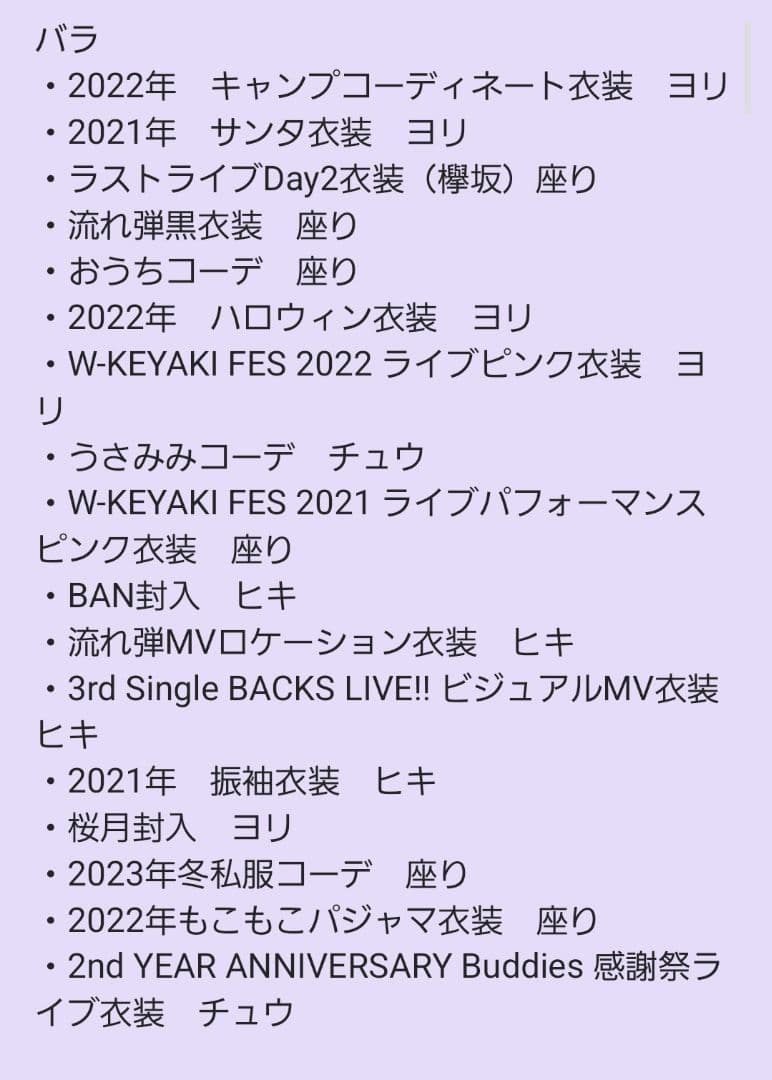 櫻坂46 大園玲　生写真 111枚(うち16種コンプ)
