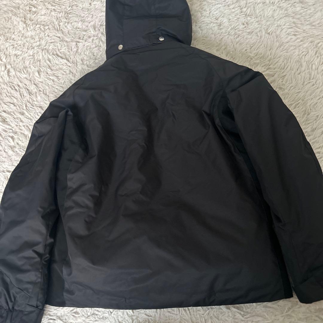 美品　デサント DESCENTE スキーウェア 上下セット　ダウン　黒　L