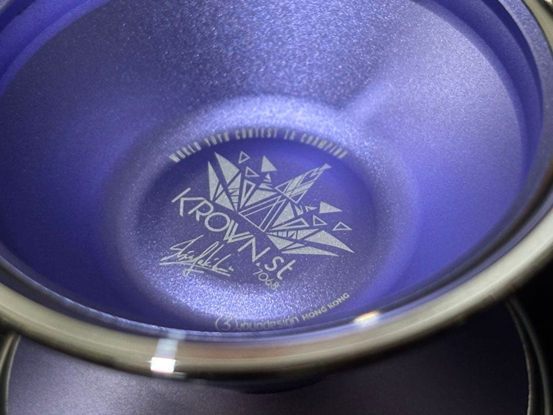 C3yoyodesign Krown.st 7068 パープル 廃盤 絶版 希少