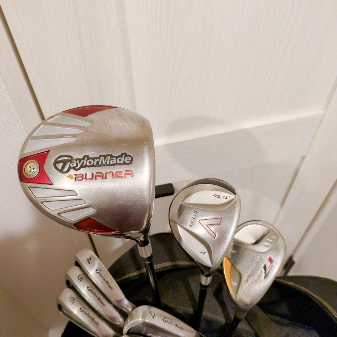 人気ブランドTaylorMade！中古メンズゴルフクラブセット！