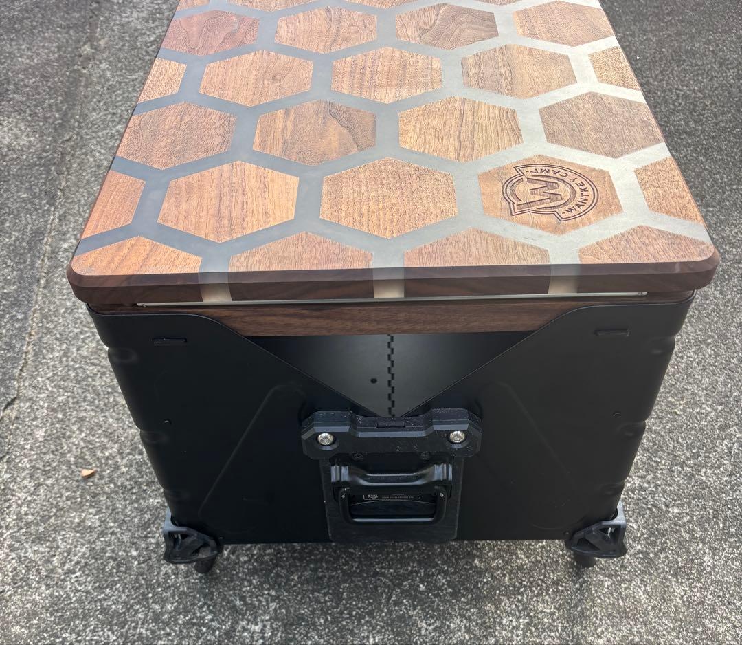 WANTKEYCAMP シェルコン50雪峰祭ブラック カスタム　ロックフィールド