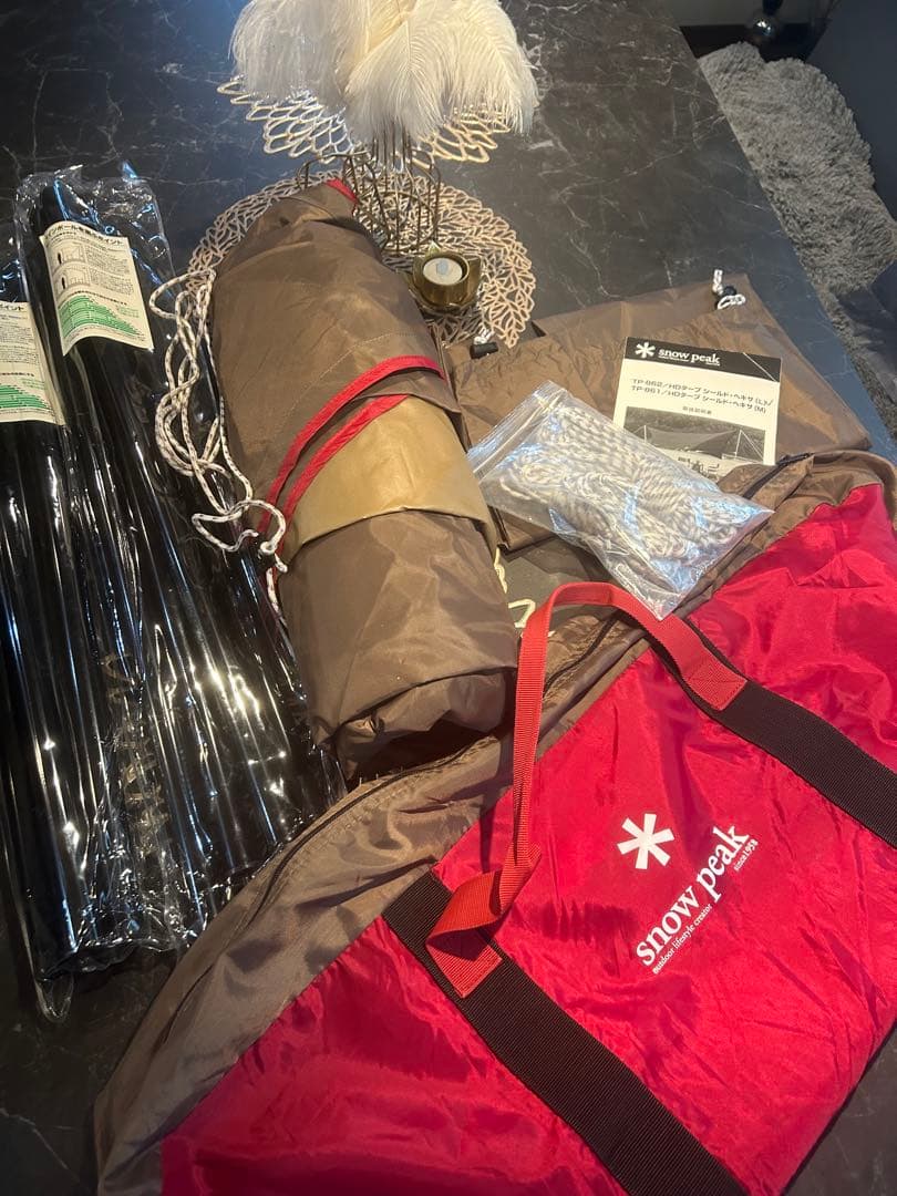 【美品】スノーピーク HDタープ シールド ヘキサL TP-862