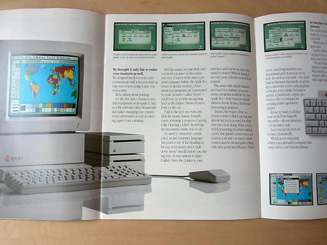 【パンフレット】「Introducing the Apple ll GS」