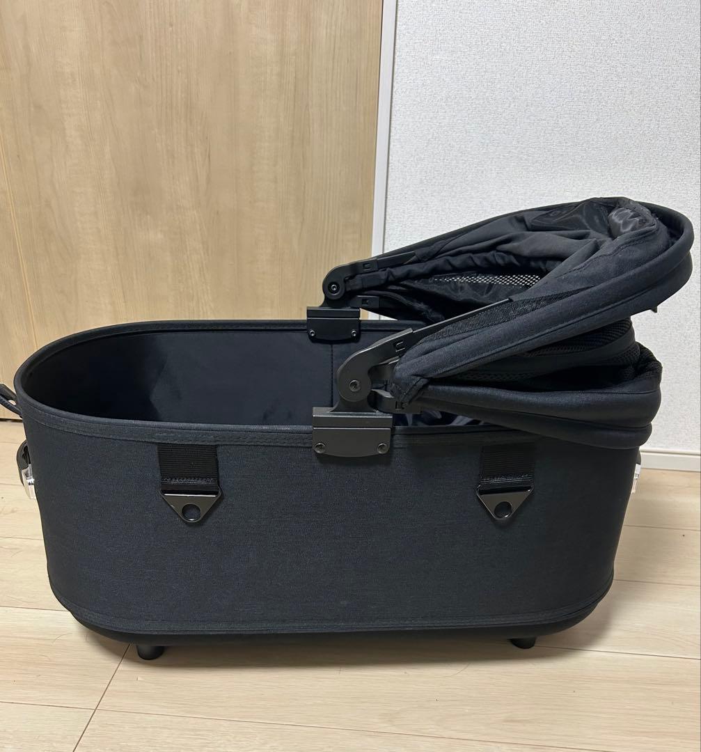 本体AIRBUGGY エアバギードーム3 ラージ アースブラックレイカバー付