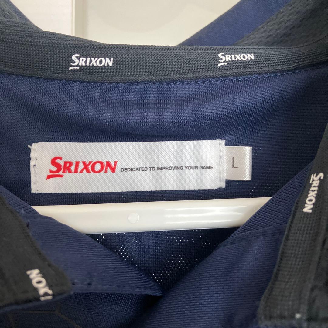 Srixon LEXUS ロゴ付き　ネイビー ポロシャツ