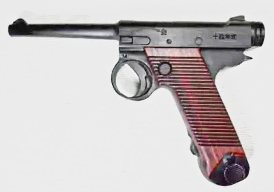 南部十四式黒檀模型　1/1スケール　手作　新品