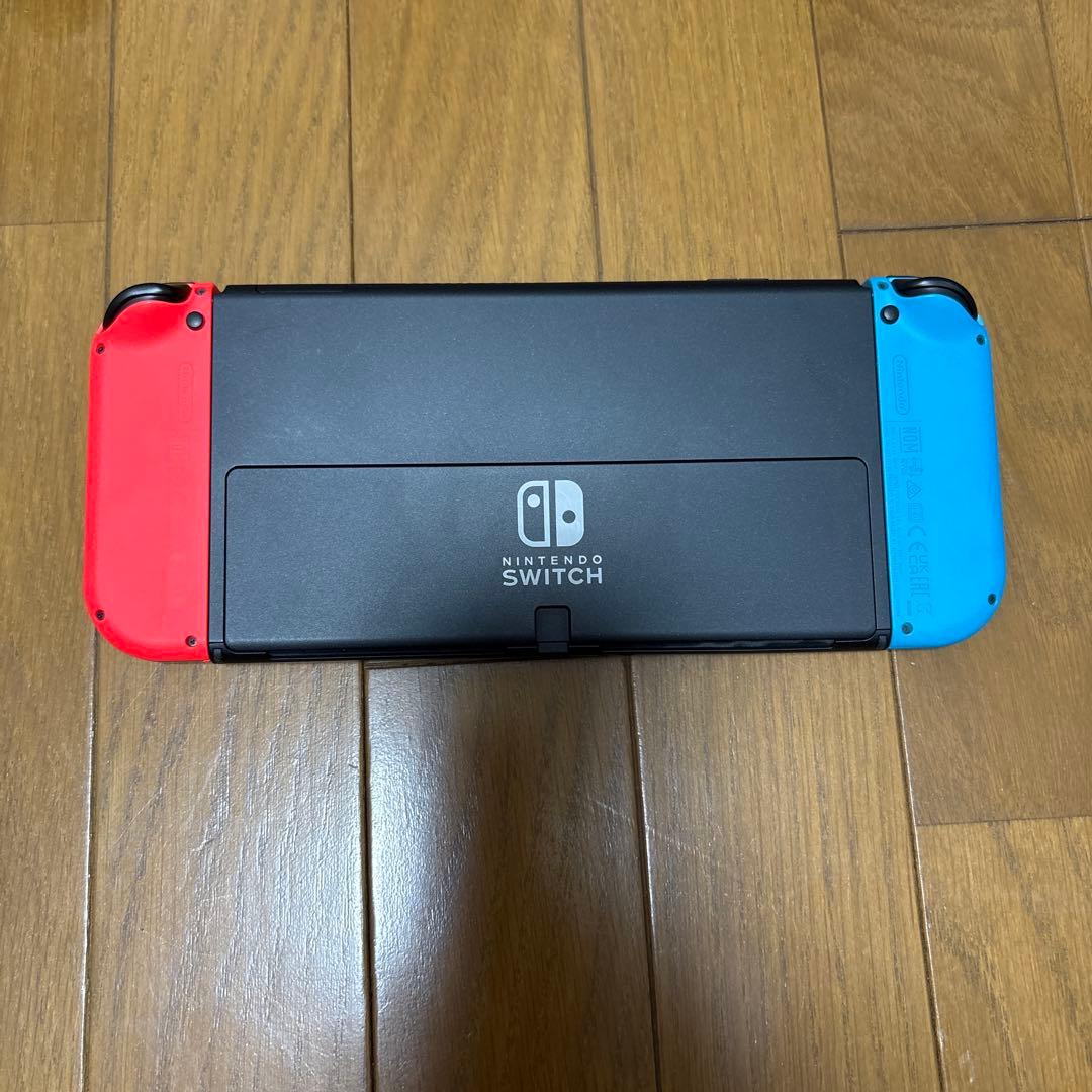 Nintendo Switch 有機EL 本体 青/赤 付属品完備