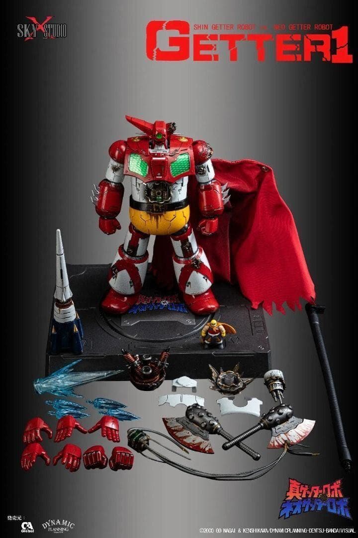 SKY X STUDIO SXD-11 真ゲッターロボ 対ネオゲッターロボ限定版