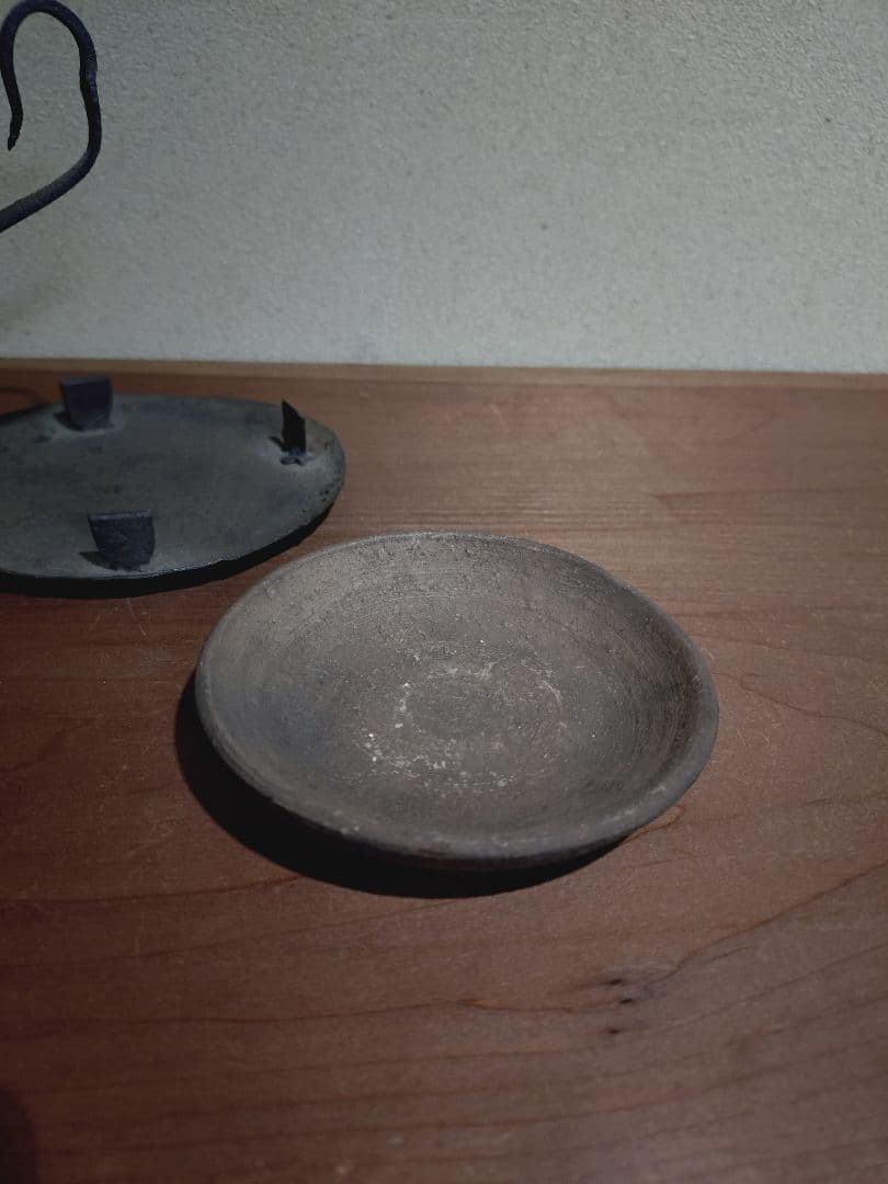 鉄製 吊るし灯火器 花器 花入れ 古道具 古民具 燭台 行燈 行火 灯明