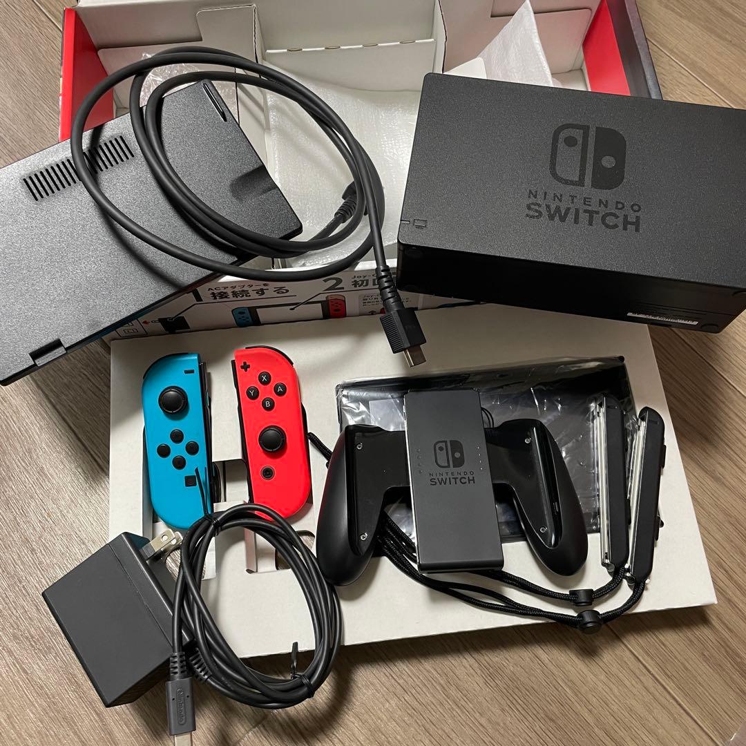 【値引】【美品】ニンテンドー Switch 本体 箱あり