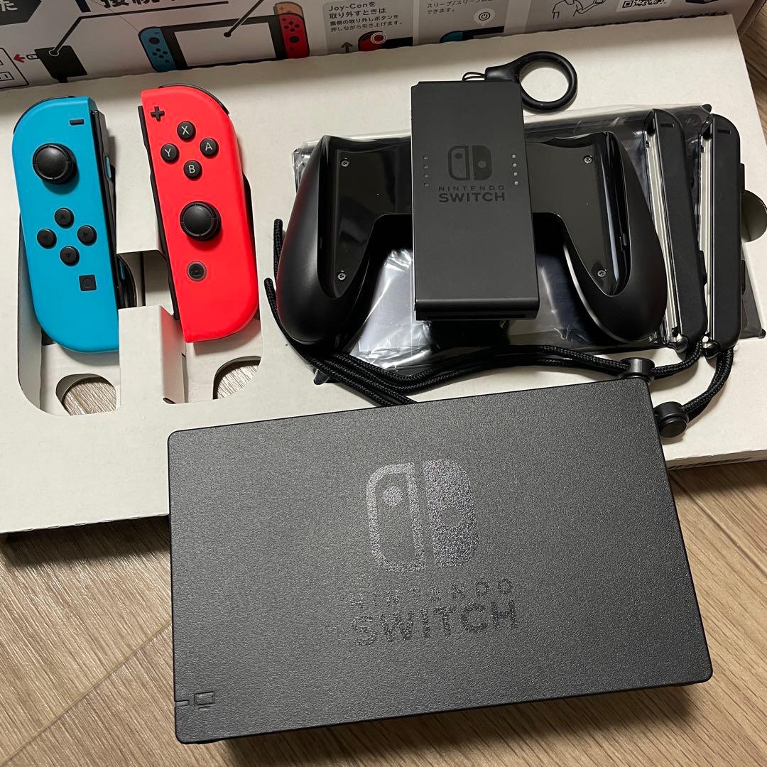 【値引】【美品】ニンテンドー Switch 本体 箱あり