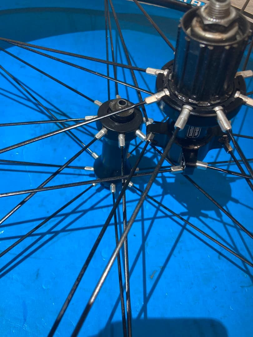 ★良品フルメンテ済 WH-R540 10sフリー 前後ホイール クイック付