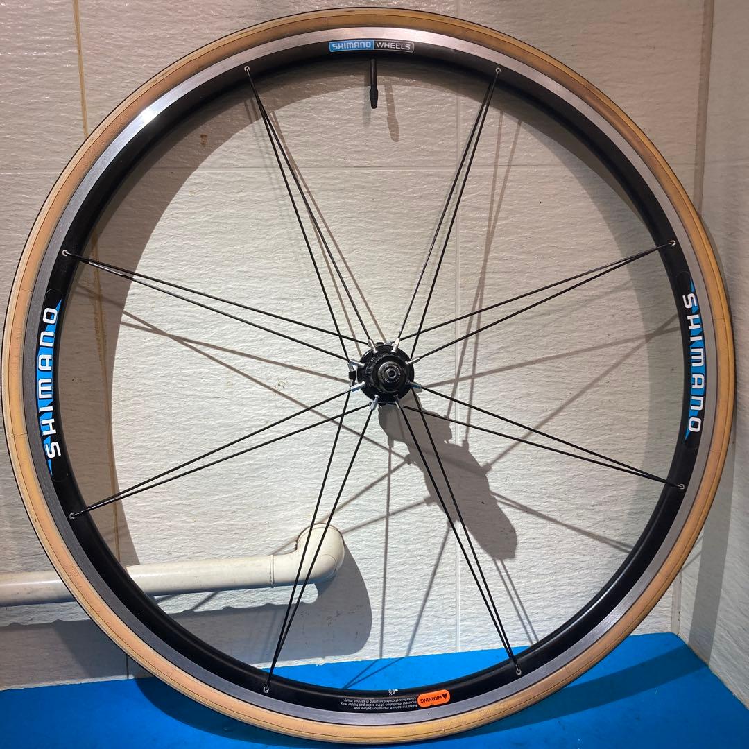 ★良品フルメンテ済 WH-R540 10sフリー 前後ホイール クイック付