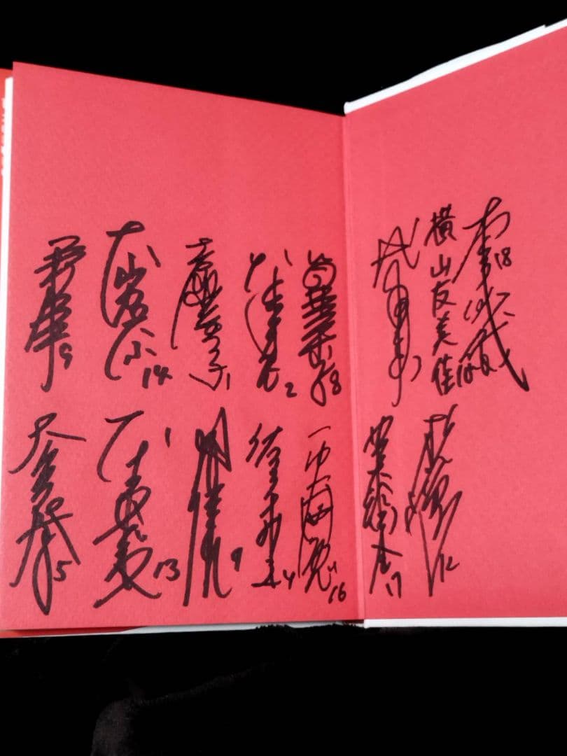 甦る全日本女子バレー サイン入り