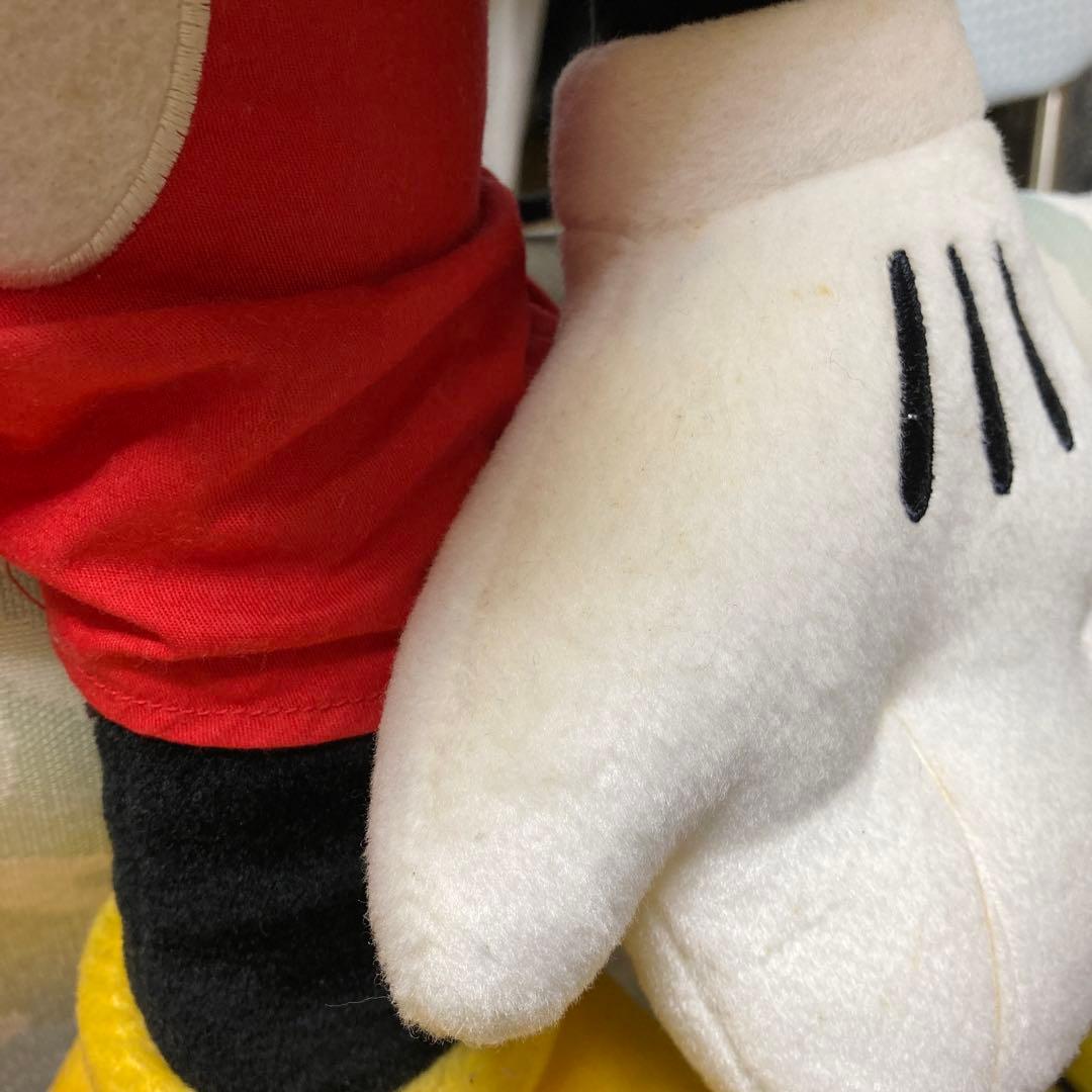 ディズニー　ミッキーマウス75周年記念タグ付き　ぬいぐるみ