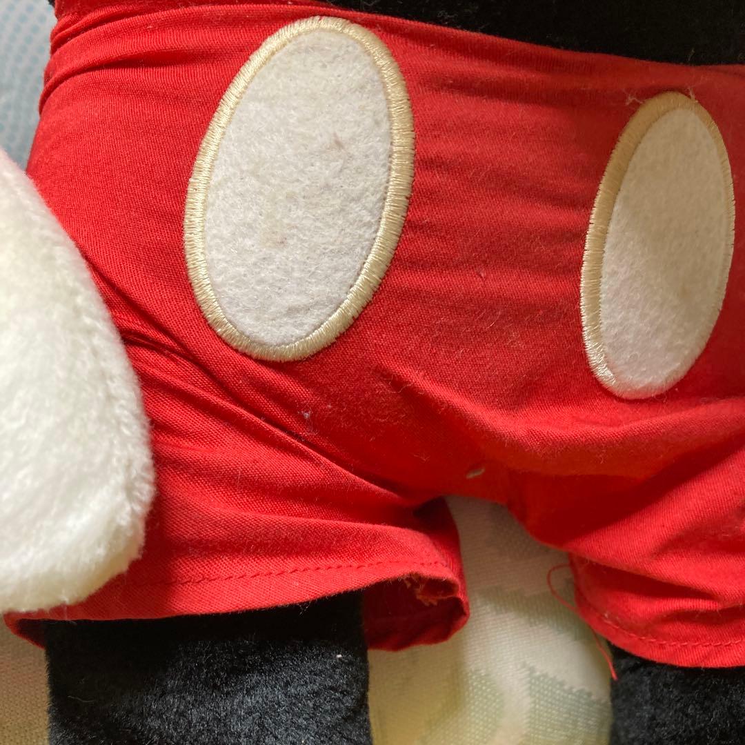 ディズニー　ミッキーマウス75周年記念タグ付き　ぬいぐるみ
