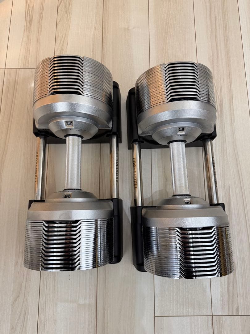 ① Proverbell 可変式ダンベル 41.5kg プロバーベル