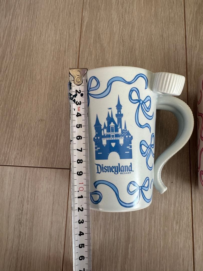 アメリカ　ディズニーランド　スターバックス　コラボ　マグカップSETお城レア
