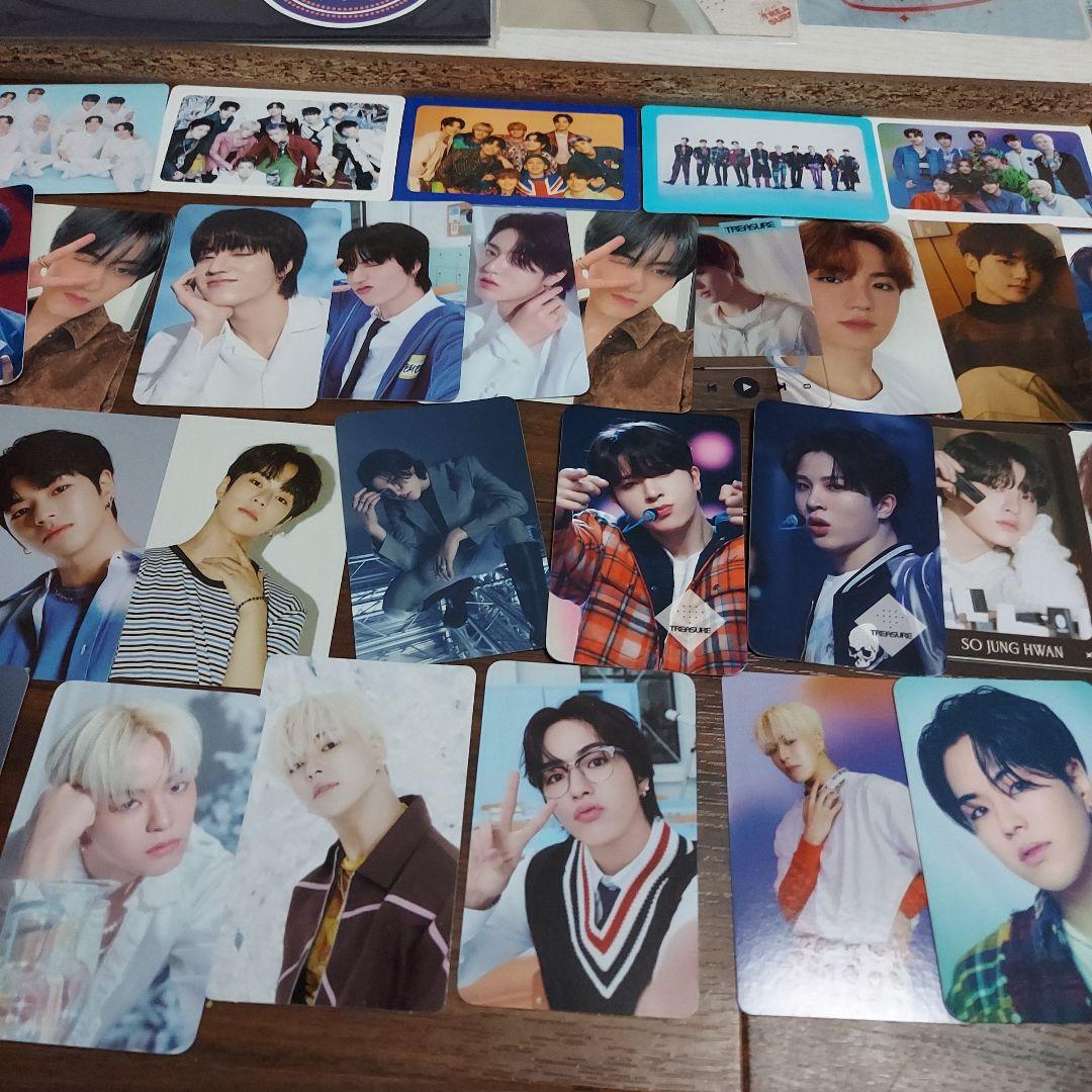 treasure トレカ グッズ バッジ キーホルダー ポストカード シール