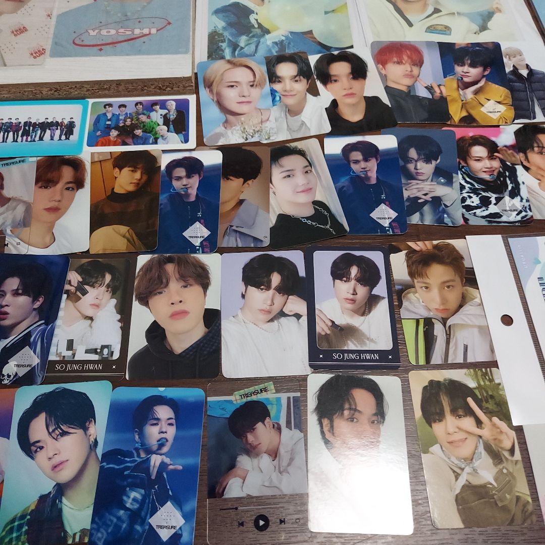 treasure トレカ グッズ バッジ キーホルダー ポストカード シール