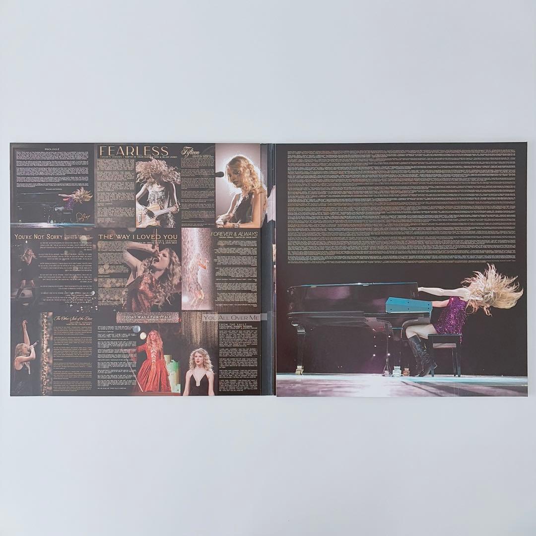 Taylor Swift Fearless LPレコード ゴールドヴァイナル仕様