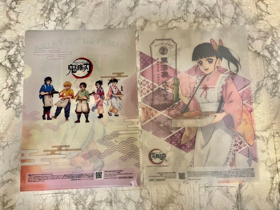 【栗花落 カナヲ】鬼滅の刃 × セブンイレブン クリアファイル・クリアポスター
