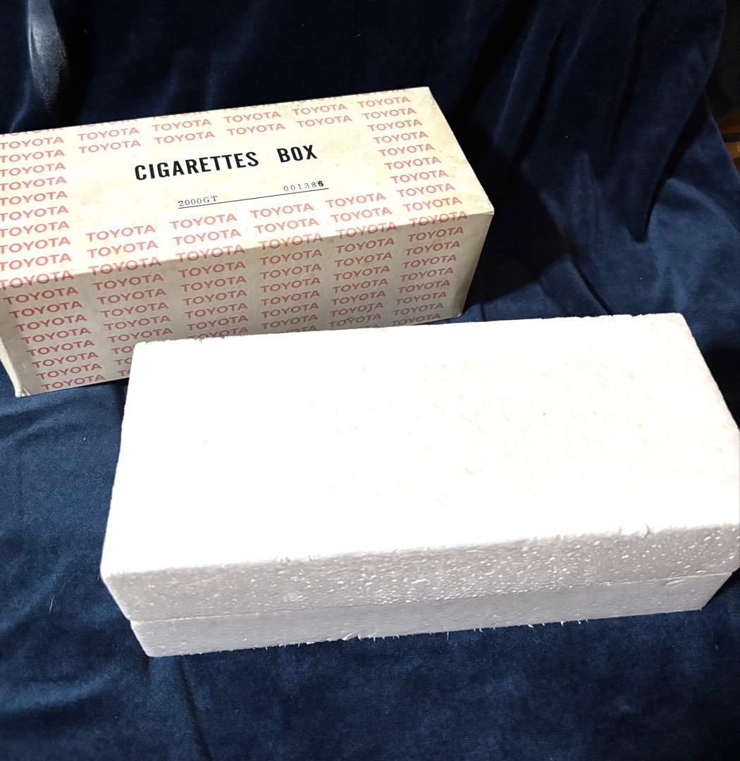 ★【TOYOTA　2000GT　金属製 シガーケース　ビンテージ　ノベルティ】