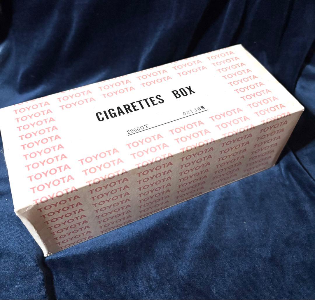 ★【TOYOTA　2000GT　金属製 シガーケース　ビンテージ　ノベルティ】