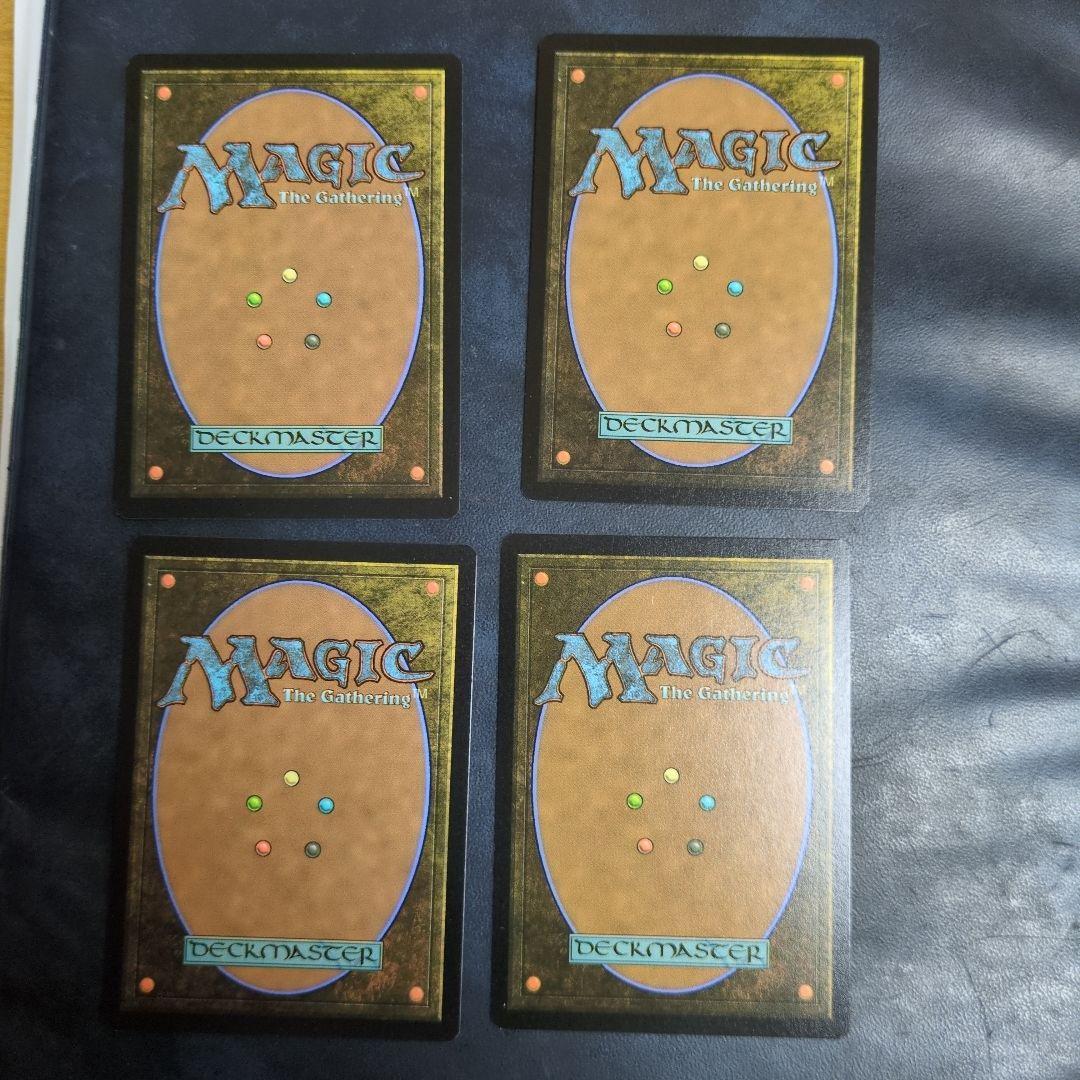 超能力蛙　旧枠英語　4枚セット